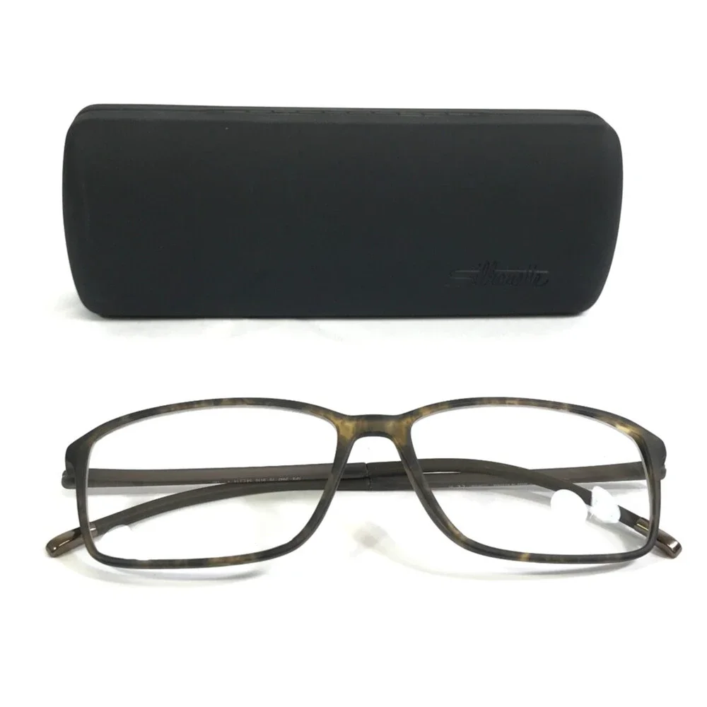 Silhouette Eyeglasses Frames SPX 2942 75 9110 Illusion Havanna Tobacco 54-14-140
